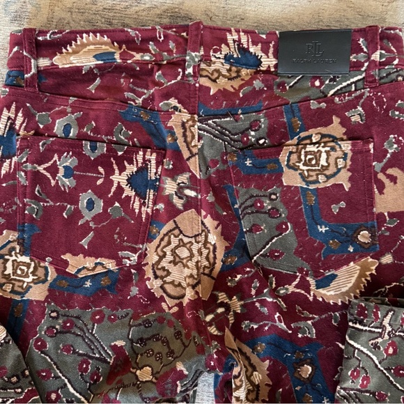 Ralph Lauren Velvet Straight Leg - Picture 3 of 4